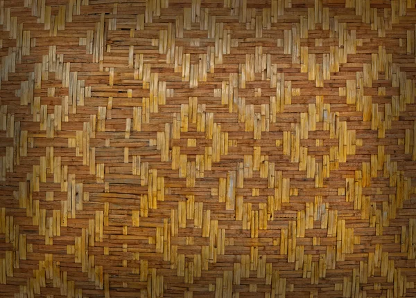 Muro di bambù al tailandese — Foto Stock