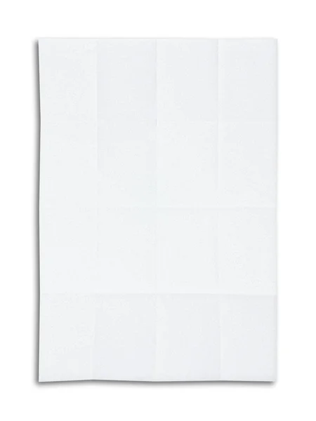Boş beyaz kağıt — Stok fotoğraf