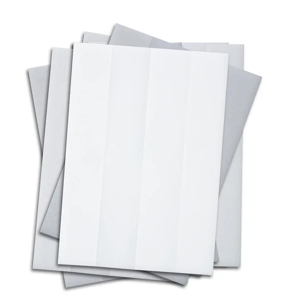 Λευκά λευκό χαρτί — Φωτογραφία Αρχείου