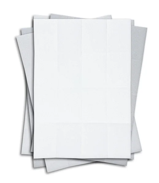 Blank white paper — Stock Photo, Image
