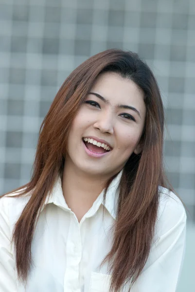 Lindo asiático joven mujer — Foto de Stock