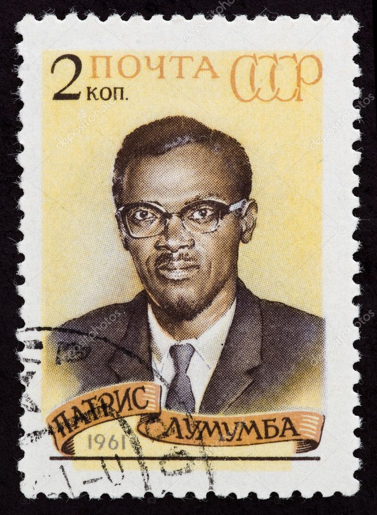 Postal stamp. Patrice Emery Lumumba, 1961 – Stock Editorial Photo ...