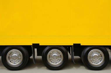 Yellow Truck clipart