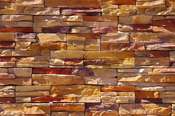 Muro di pietra di scisto — Foto Stock