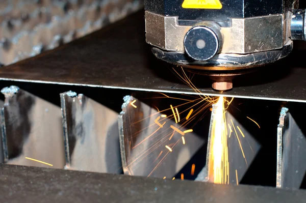 Průmyslová laserová — Stock fotografie