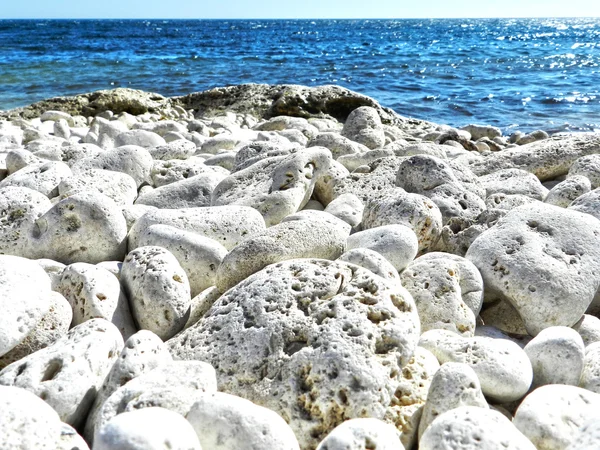 Kamienie na brzegu — Zdjęcie stockowe
