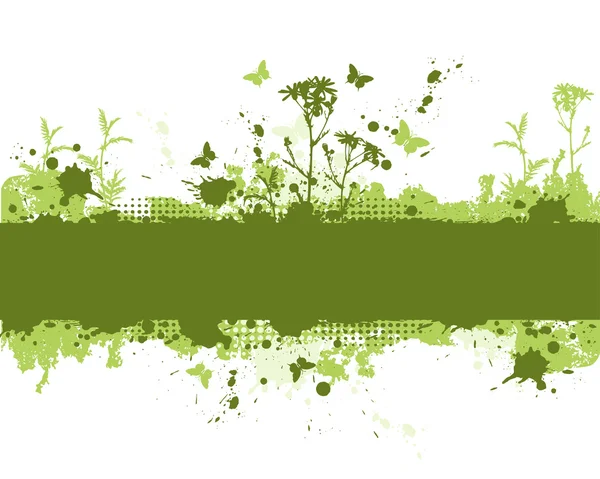 Πράσινο φόντο Grunge — Διανυσματικό Αρχείο