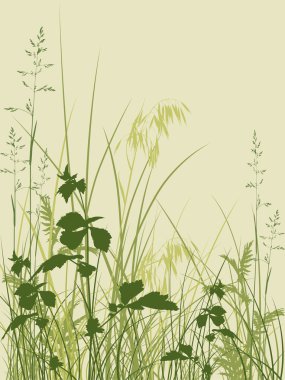 Green grass clipart