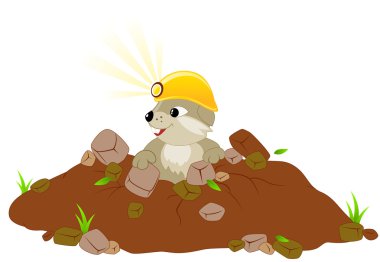 Groundhog day clipart