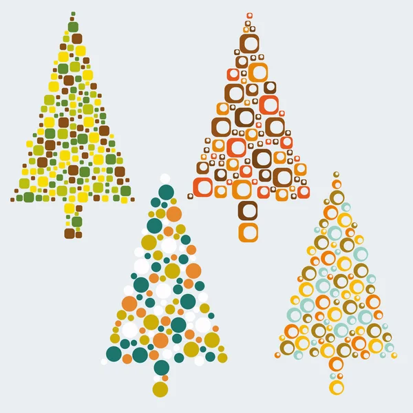 Árvores de Natal —  Vetores de Stock