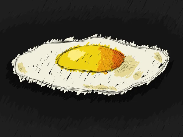 Huevo frito — Archivo Imágenes Vectoriales