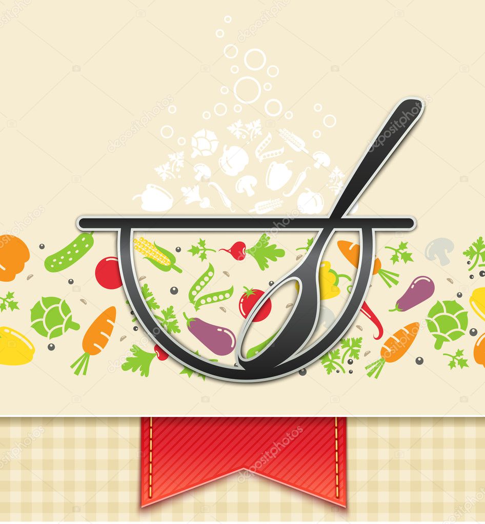 Food background Vector Art Stock Images | Depositphotos