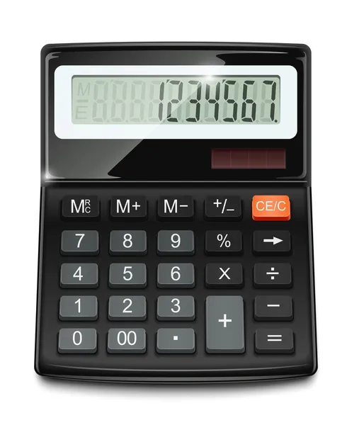 Elektroniczny kalkulator — Wektor stockowy