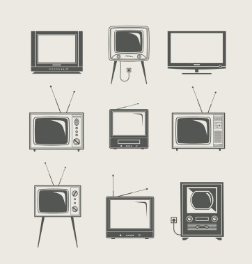 Tv set icon