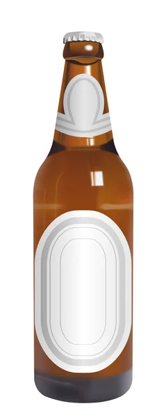 Beer bottle 2 — Stock Vector