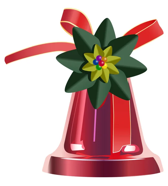 Cloche de Noël 1 — Image vectorielle