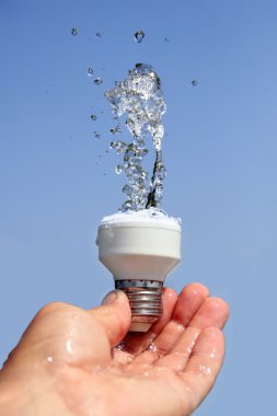 Eco energy concept clipart