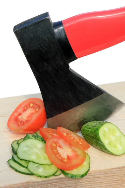 Concept, simbolizând măiestria tâmplar sau bucătar — Fotografie, imagine de stoc