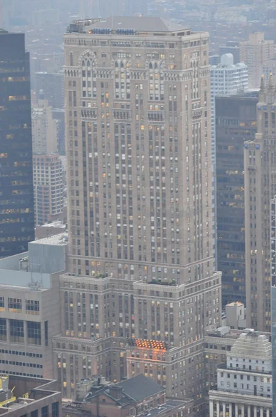 stock image New York.Manhattan.View from Rockfeller Center.