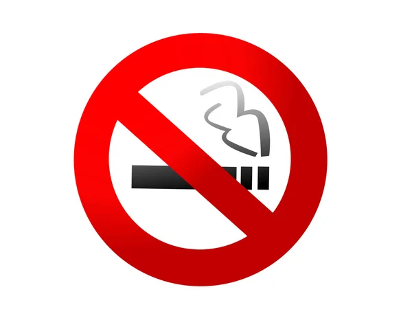 No hay señal de fumar — Foto de Stock
