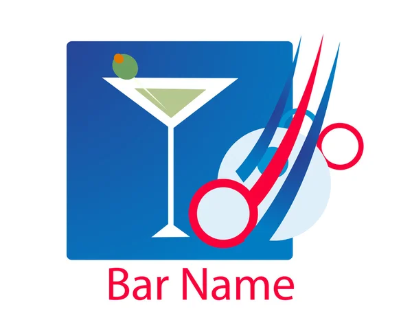 Bar-Logo — Stockfoto
