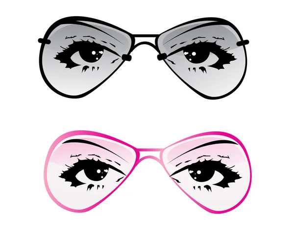 Modne okulary kolorowe — Zdjęcie stockowe
