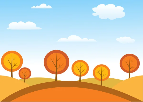 Herbstbaum — Stockfoto