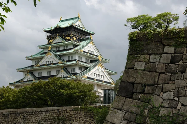 Osaka castle — Stockfoto