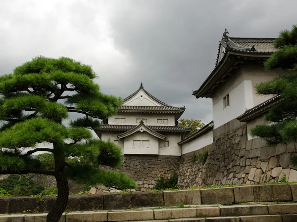 Здания старой Японии — стоковое фото