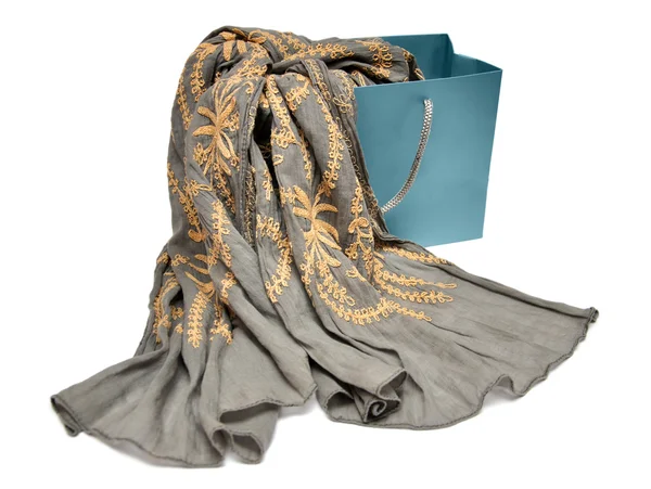 Stock image Light brown scarf