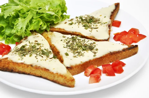 Toasty s kozím sýrem — Stock fotografie