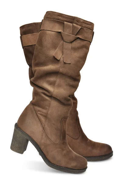 Female autumn boots — Stock Photo, Image
