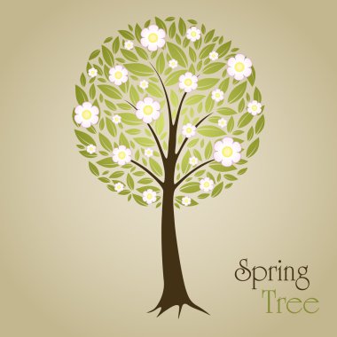 Spring tree clipart