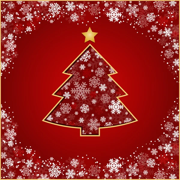 Juletræ – Stock-vektor
