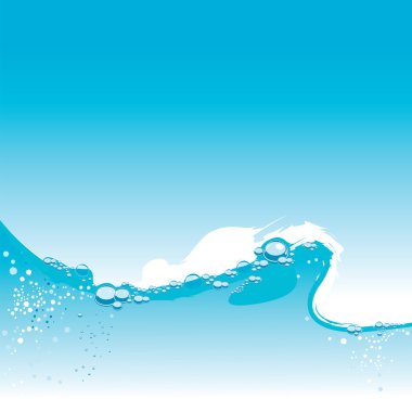 Water wave.eps clipart