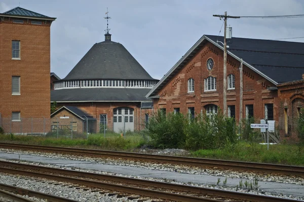 철도 건물 — 스톡 사진