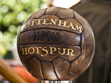 Old tottenham soccer bal clipart