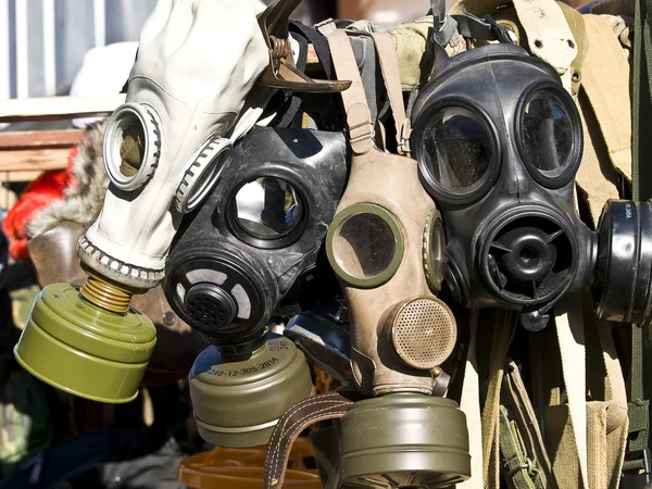Gas masks — Stock Photo, Image