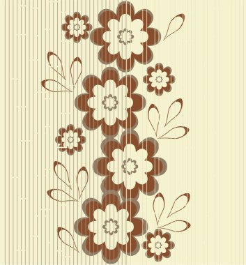 çiçek sorunsuz arka plan tasarımı