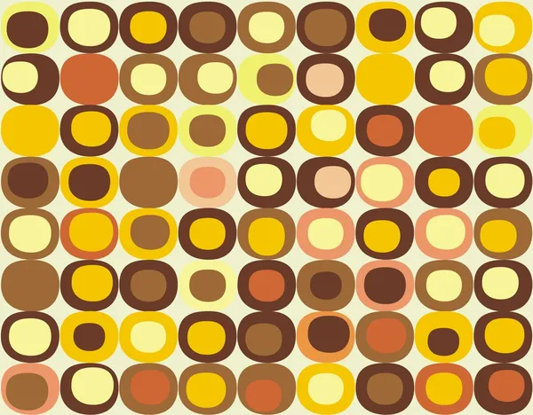 Modèle carré sans couture rétro — Image vectorielle