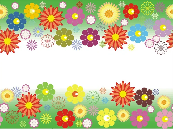 Blume Hintergrund Design — Stockvektor