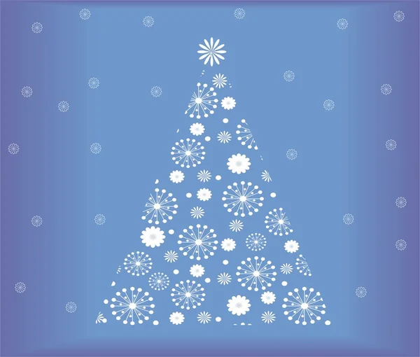 Christmas Tree — Stock Vector