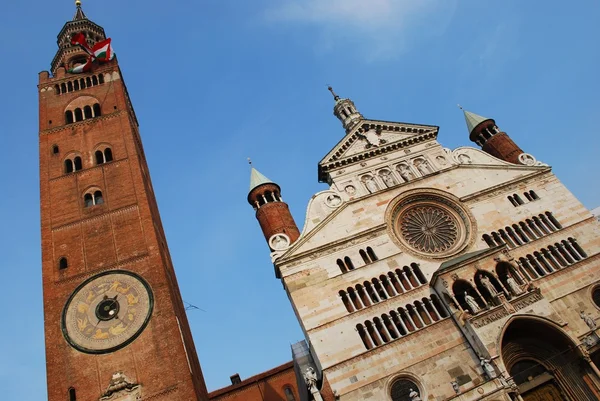 Katedra w Cremonie — Zdjęcie stockowe