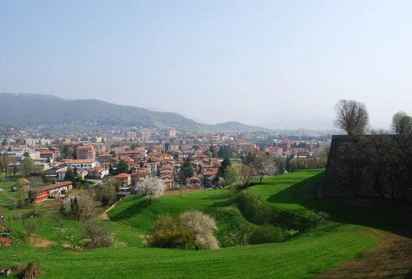 Krajobraz Bergamo — Zdjęcie stockowe