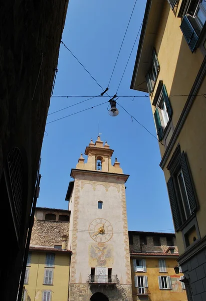 Sino da torre, Bergamo — Fotografia de Stock