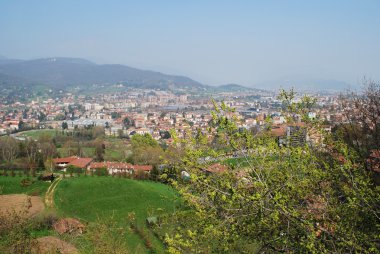 Bergamo landscape clipart