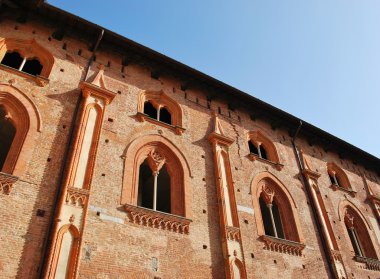 Sforzesco castle clipart