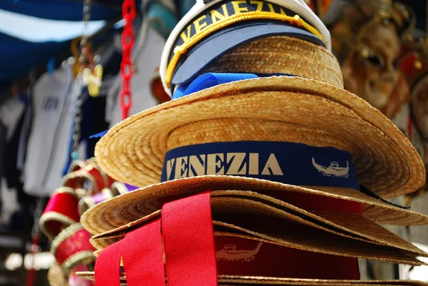 ヴェネツィアのお土産の帽子 — ストック写真