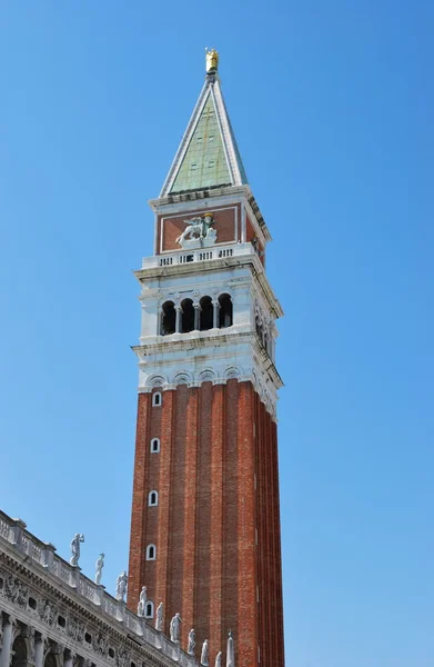 St. mark's torn klocka, Venedig — Stockfoto
