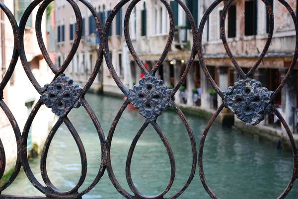 Brückendetail, Venedig — Stockfoto